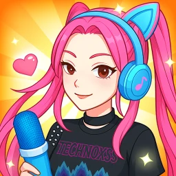 Icône de Fashion Star Idol Dressup