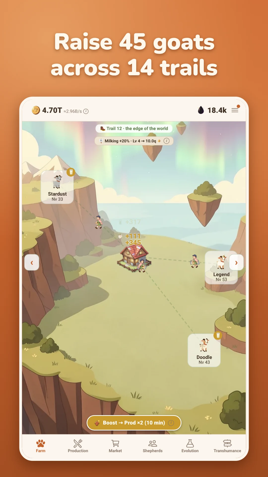 Idle Goat Farmer: Incremental screenshot