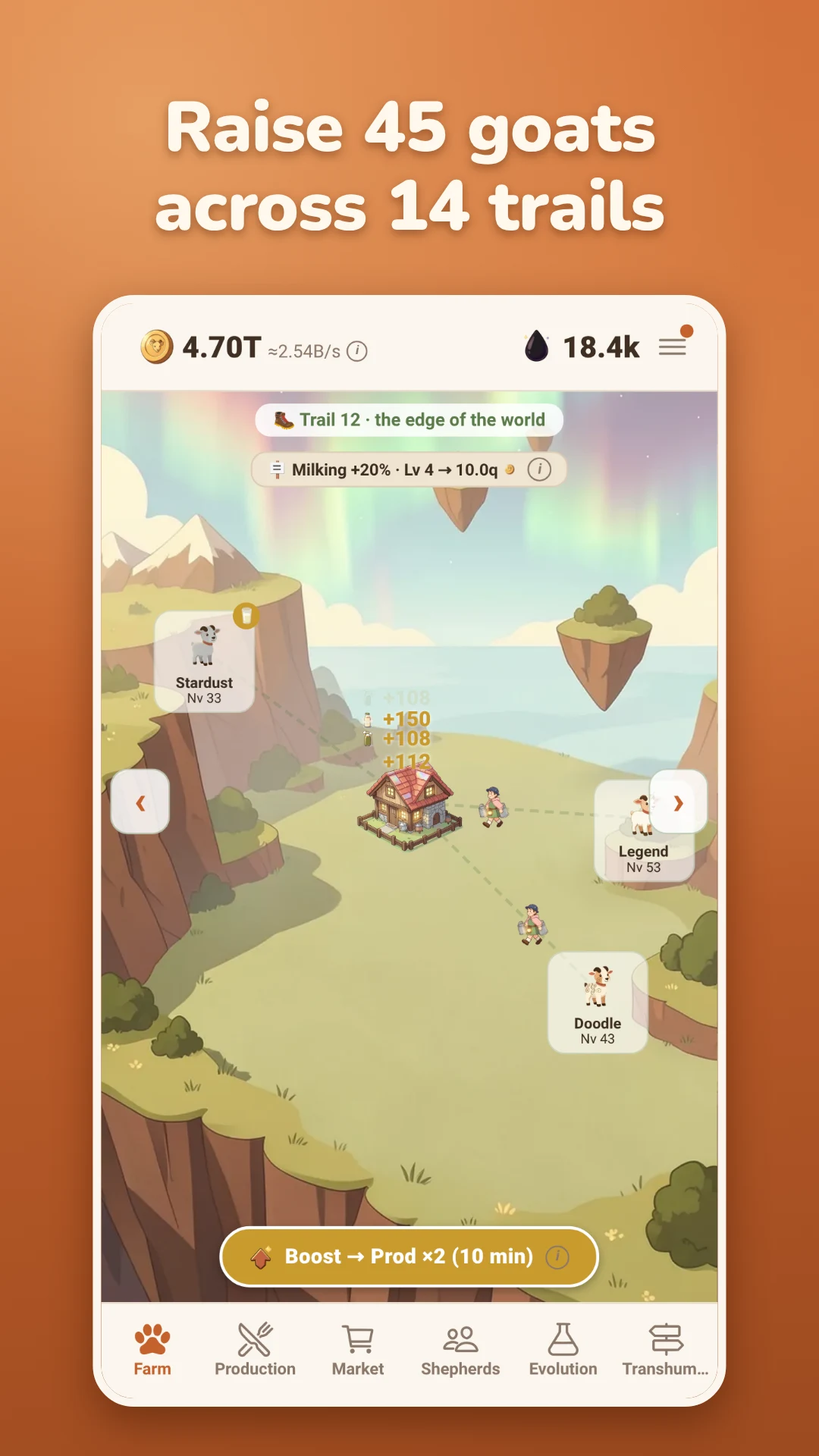 Idle Goat Farmer: Incremental screenshot